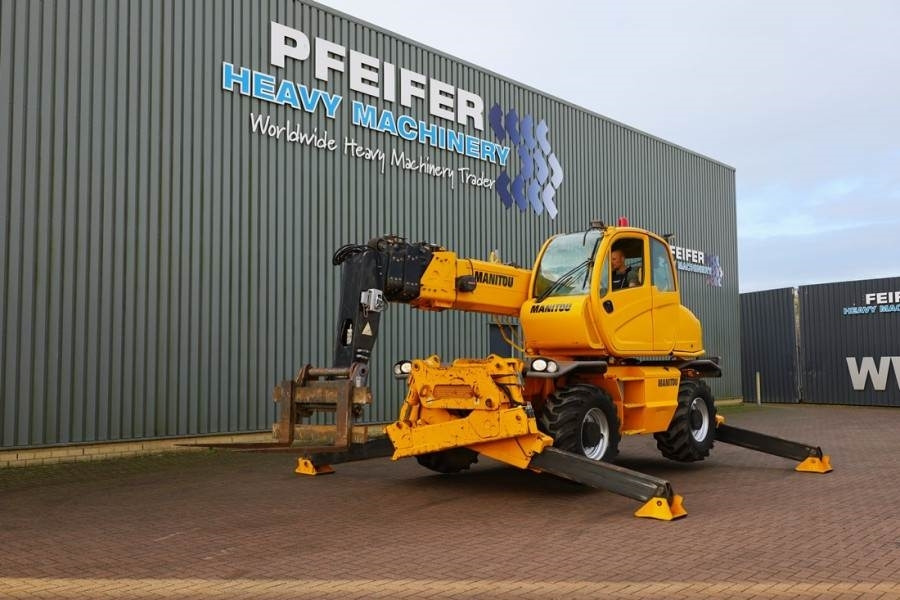 Chariot télescopique Manitou MRT2150+ Diesel, 4x4x4 Drive, 5t Cap. 20.6m Boom,: photos 11