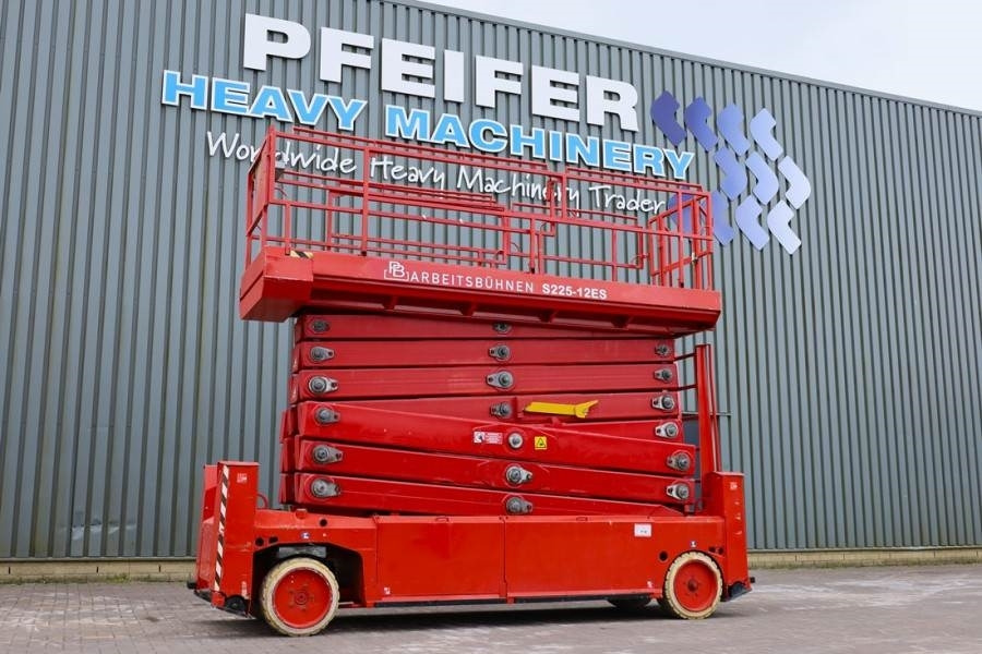 PB LIFT S225-12ES Electric, 22.5m Working Height, 450 - Nacelle ciseaux: photos 1 PB LIFT S225-12ES Electric, 22.5m Working Height, 450 - Nacelle ciseaux: photos 1