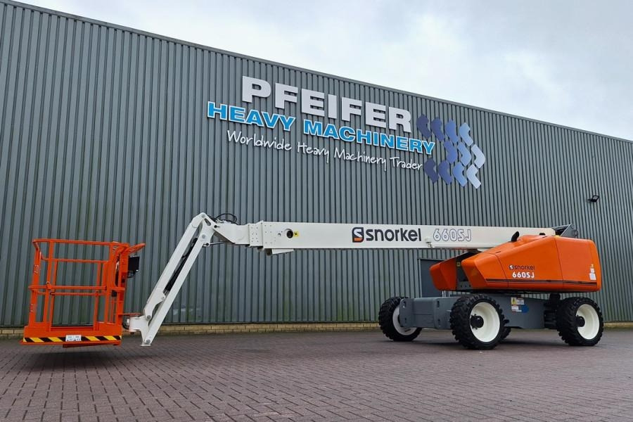 Snorkel 660SJ Valid Inspection, *Guarantee! CE, Diesel, 4x - Nacelle télescopique: photos 1 Snorkel 660SJ Valid Inspection, *Guarantee! CE, Diesel, 4x - Nacelle télescopique: photos 1