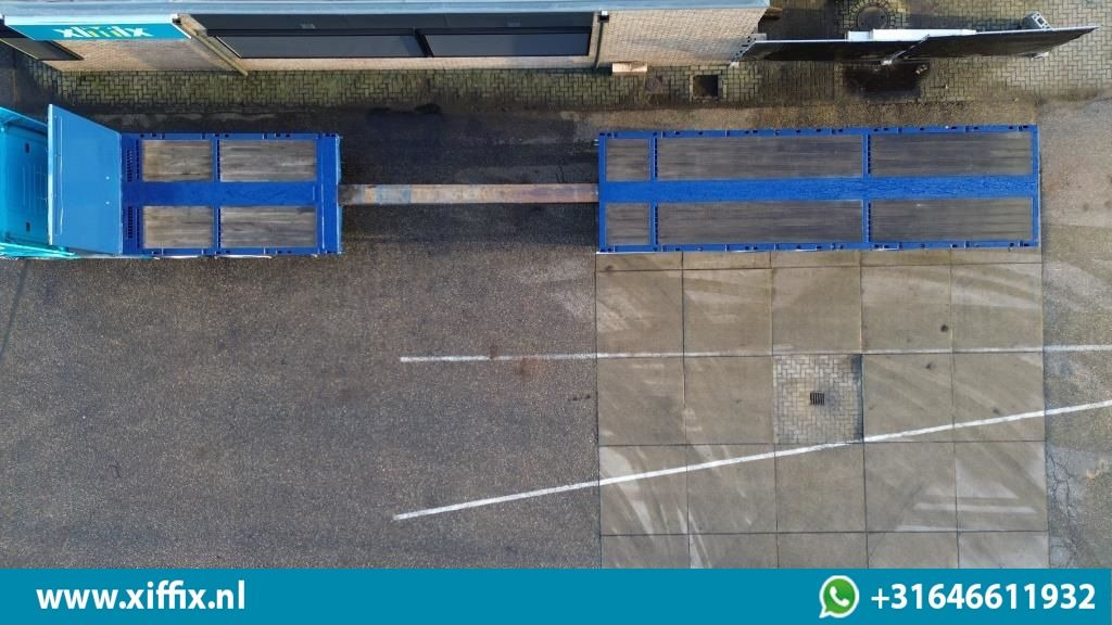 Doll 3-ass. Vlakke uitschuifbare oplegger / Naloop gestuurd / 14091 - Semi-remorque plateau: photos 3 Doll 3-ass. Vlakke uitschuifbare oplegger / Naloop gestuurd / 14091 - Semi-remorque plateau: photos 3