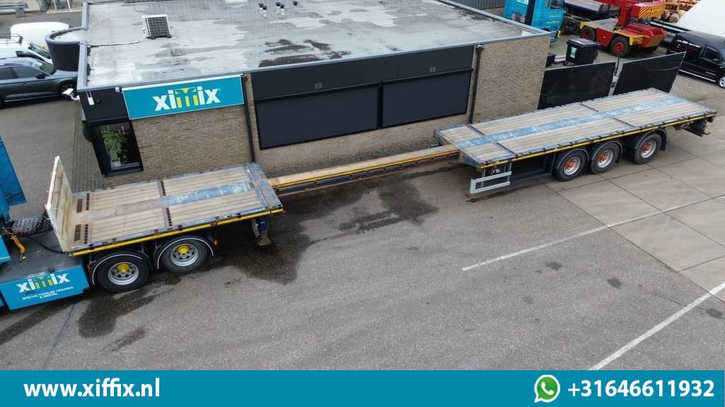 Doll 3-ass. Vlakke uitschuifbare oplegger / Naloop gestuurd - Semi-remorque plateau: photos 1 Doll 3-ass. Vlakke uitschuifbare oplegger / Naloop gestuurd - Semi-remorque plateau: photos 1