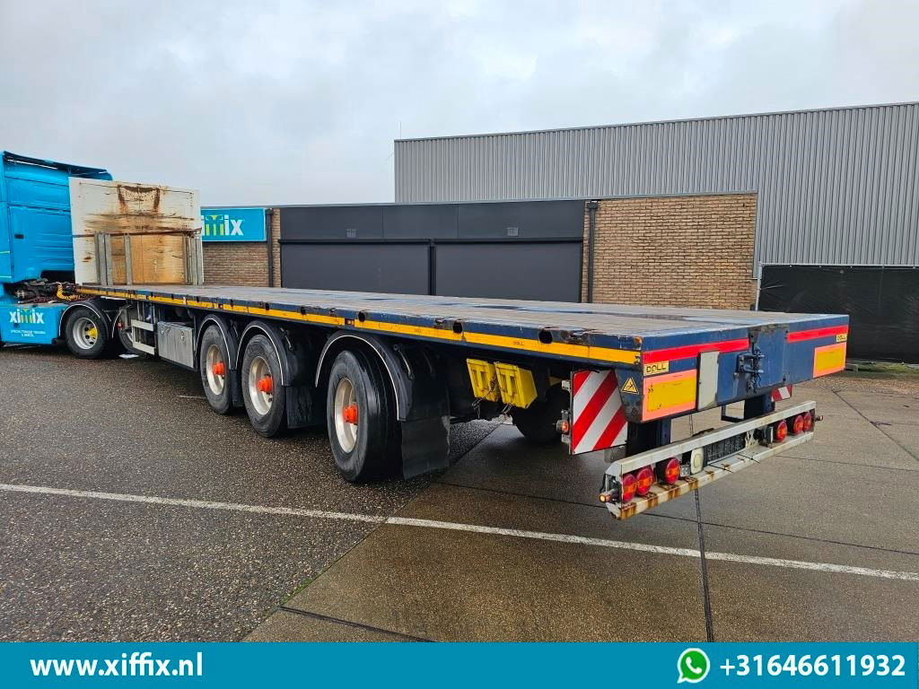Doll 3-ass. Vlakke uitschuifbare oplegger / Naloop gestuurd - Semi-remorque plateau: photos 4 Doll 3-ass. Vlakke uitschuifbare oplegger / Naloop gestuurd - Semi-remorque plateau: photos 4