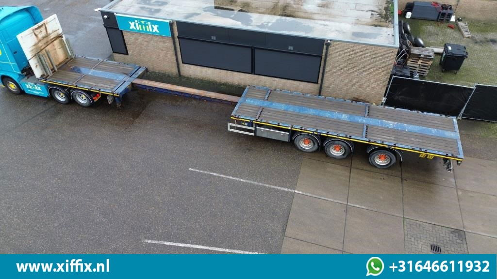 Doll 3-ass. Vlakke uitschuifbare oplegger / Naloop gestuurd - Semi-remorque plateau: photos 2 Doll 3-ass. Vlakke uitschuifbare oplegger / Naloop gestuurd - Semi-remorque plateau: photos 2