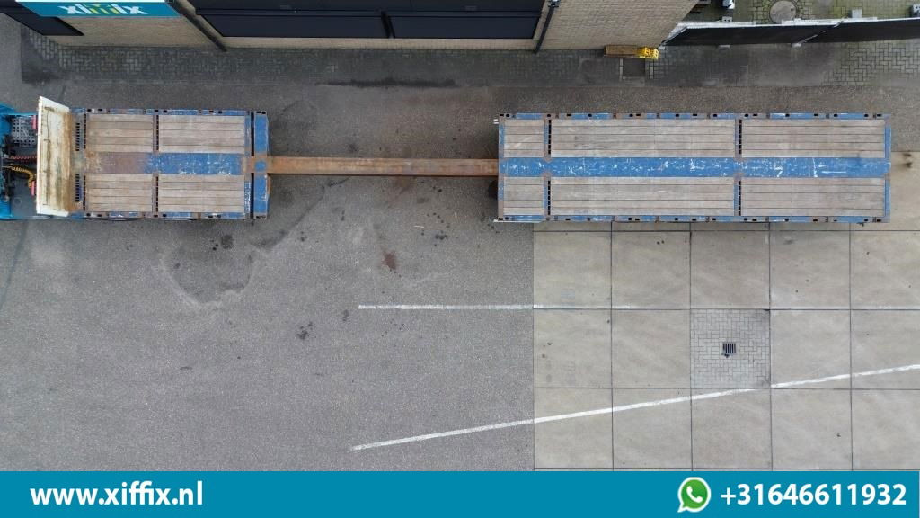 Doll 3-ass. Vlakke uitschuifbare oplegger / Naloop gestuurd - Semi-remorque plateau: photos 3 Doll 3-ass. Vlakke uitschuifbare oplegger / Naloop gestuurd - Semi-remorque plateau: photos 3