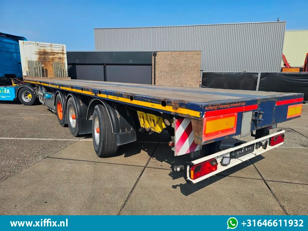 Doll 3-ass. Vlakke uitschuifbare oplegger / Naloop gestuurd - Semi-remorque plateau: photos 4 Doll 3-ass. Vlakke uitschuifbare oplegger / Naloop gestuurd - Semi-remorque plateau: photos 4