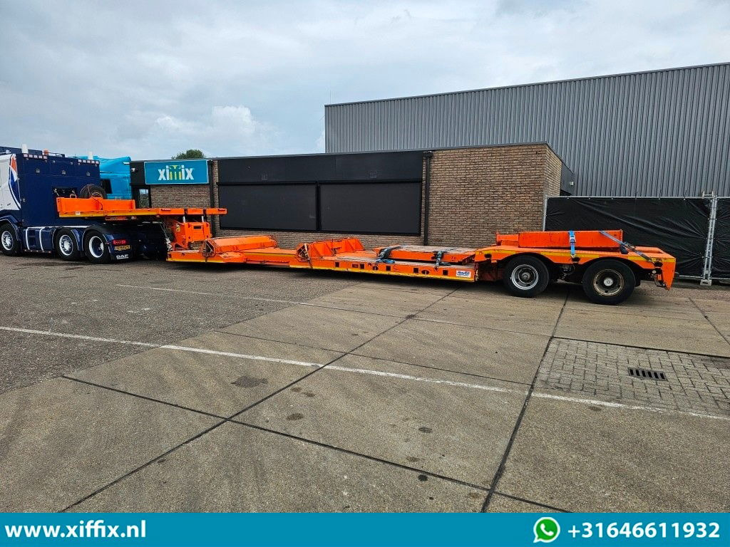 Semi-remorque surbaissé Faymonville 2-ass. Uitschuifbare dieplader met afneembare zwanenhals / 2x gestuurd: photos 12