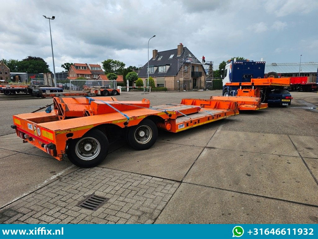 Semi-remorque surbaissé Faymonville 2-ass. Uitschuifbare dieplader met afneembare zwanenhals / 2x gestuurd: photos 9