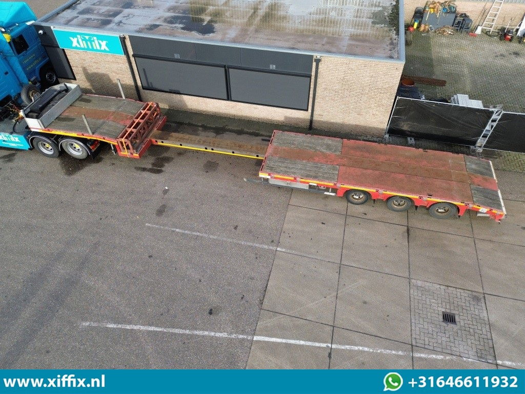 Faymonville 3-ass. Uitschuifbare semi dieplader / Naloop gestuurd - Semi-remorque surbaissé: photos 2 Faymonville 3-ass. Uitschuifbare semi dieplader / Naloop gestuurd - Semi-remorque surbaissé: photos 2