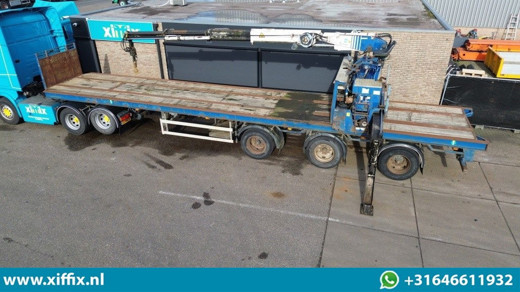 Floor 3-ass. Steenoplegger met Kennis 23 ton/mtr. Kraan - Camion plateau, Camion grue: photos 2 Floor 3-ass. Steenoplegger met Kennis 23 ton/mtr. Kraan - Camion plateau, Camion grue: photos 2