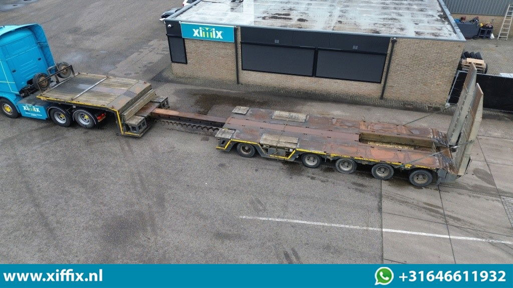 Lintrailers 5-ass. Uitschuifbare semi dieplader met hydr. Kleppen / 275 cm. Bree - Semi-remorque surbaissé: photos 2 Lintrailers 5-ass. Uitschuifbare semi dieplader met hydr. Kleppen / 275 cm. Bree - Semi-remorque surbaissé: photos 2
