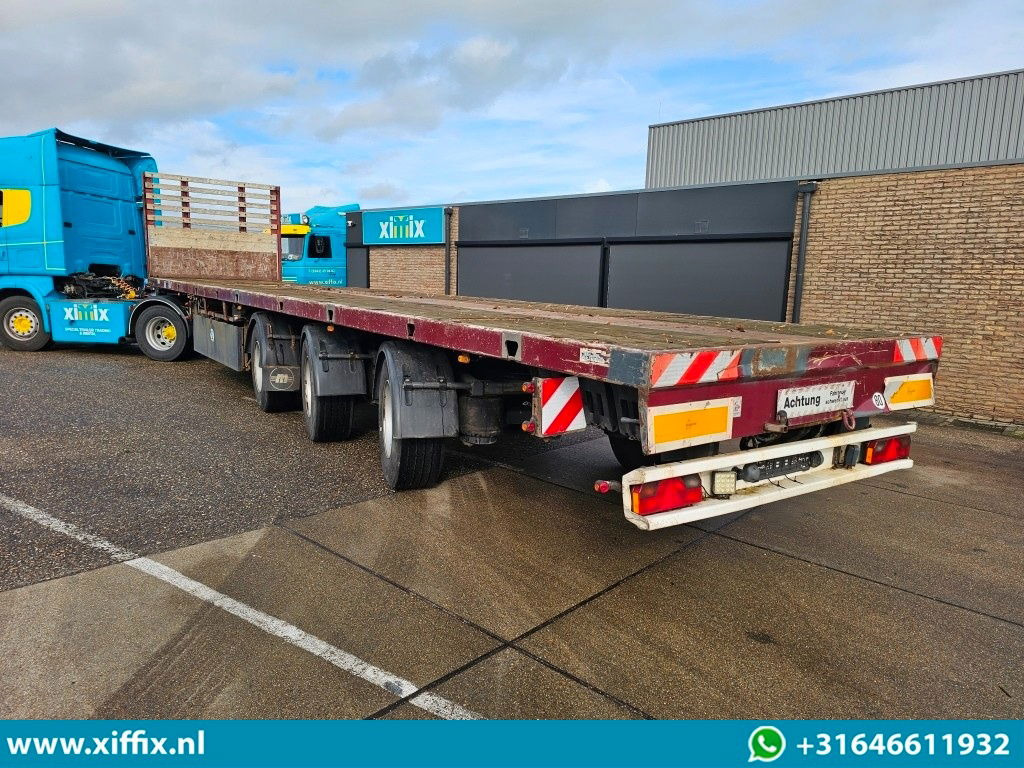 Meusburger 3-ass. Vlakke uitschuifbare oplegger / 3x gestuurd - Semi-remorque plateau: photos 4 Meusburger 3-ass. Vlakke uitschuifbare oplegger / 3x gestuurd - Semi-remorque plateau: photos 4