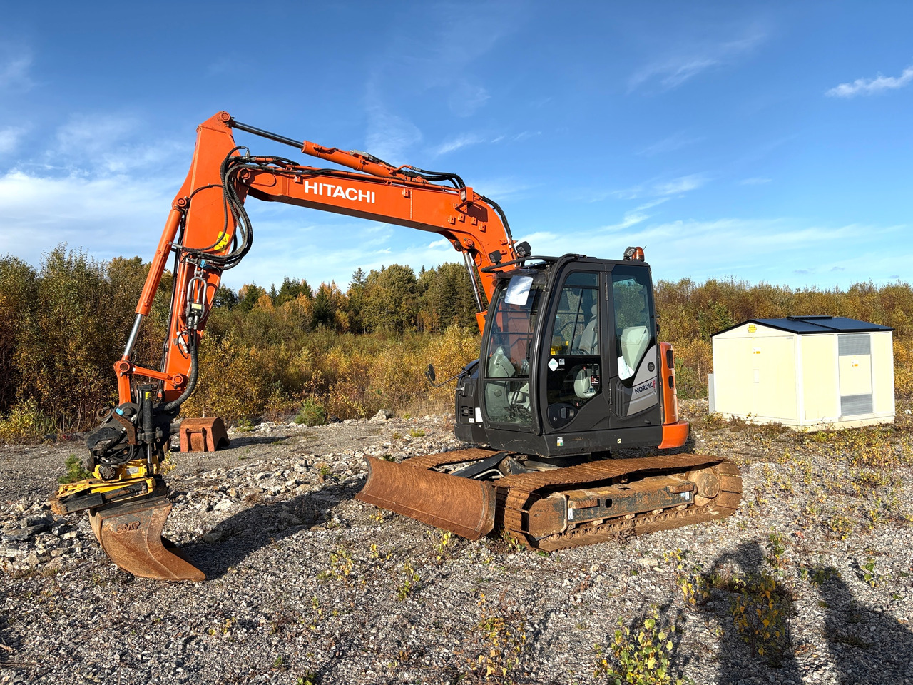 Hitachi ZX85US-6 - Pelle: photos 1 Hitachi ZX85US-6 - Pelle: photos 1