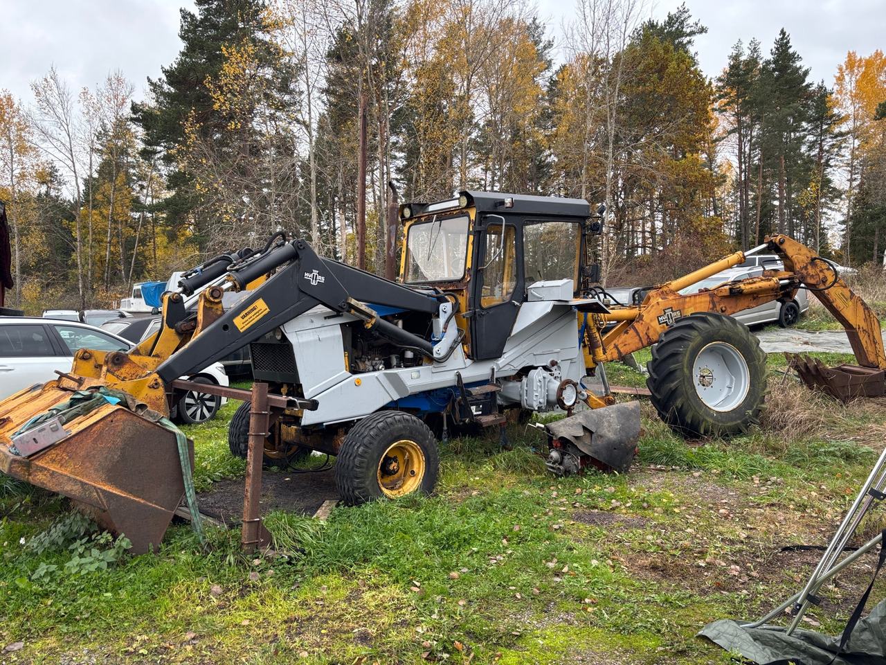 Hymas 474C - Tractopelle: photos 1 Hymas 474C - Tractopelle: photos 1