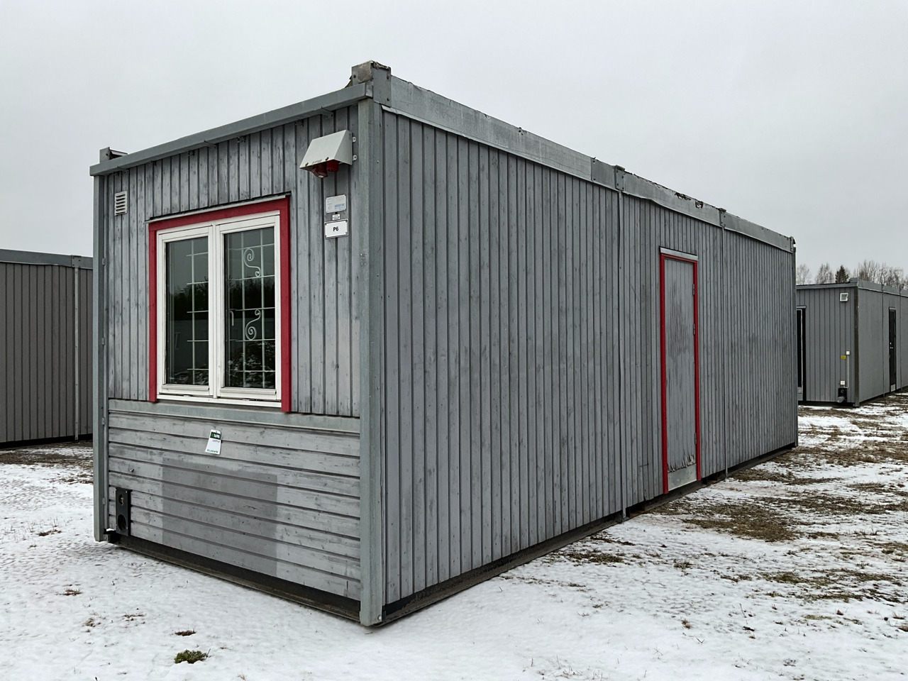 Moelven P6 1 WC - Conteneur comme habitat: photos 1 Moelven P6 1 WC - Conteneur comme habitat: photos 1