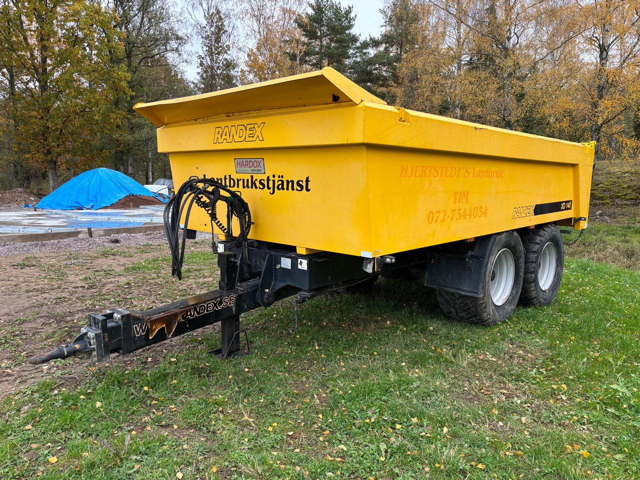Randex XD140 - Remorque benne: photos 1 Randex XD140 - Remorque benne: photos 1