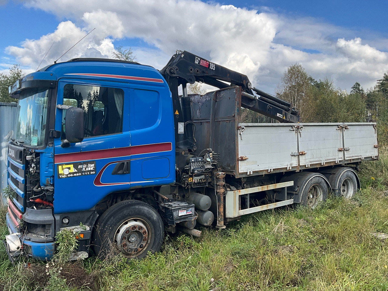 Scania 124 - Camion grue: photos 1 Scania 124 - Camion grue: photos 1