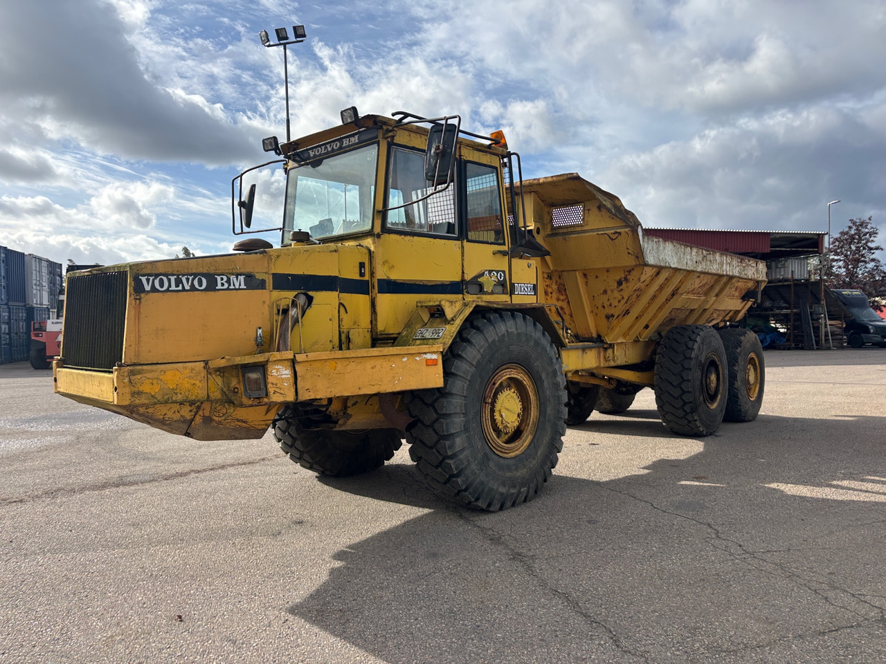 Volvo BM A20 6X4 - Tombereau: photos 1 Volvo BM A20 6X4 - Tombereau: photos 1