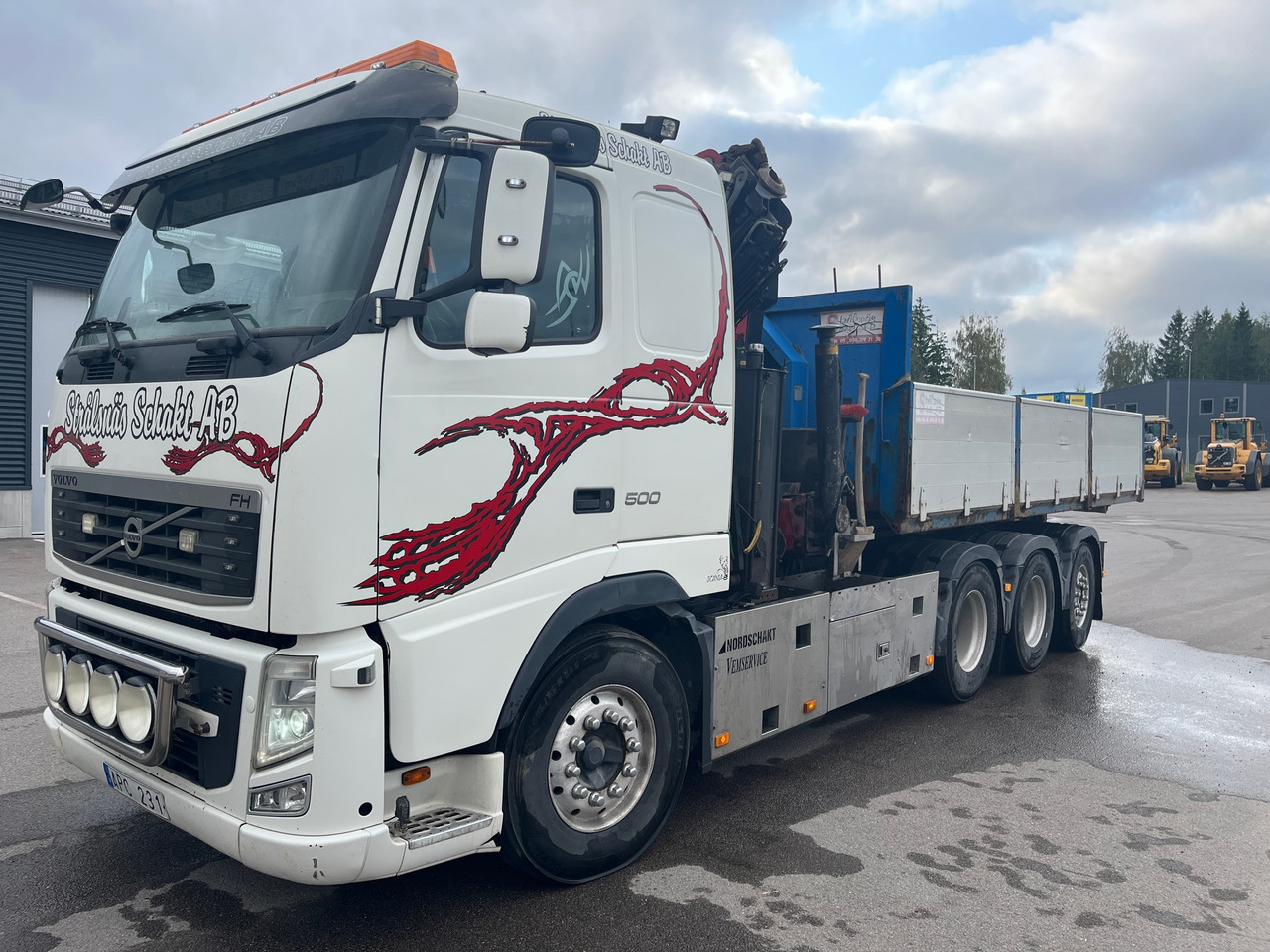 Volvo FH 500 - Camion grue: photos 1 Volvo FH 500 - Camion grue: photos 1