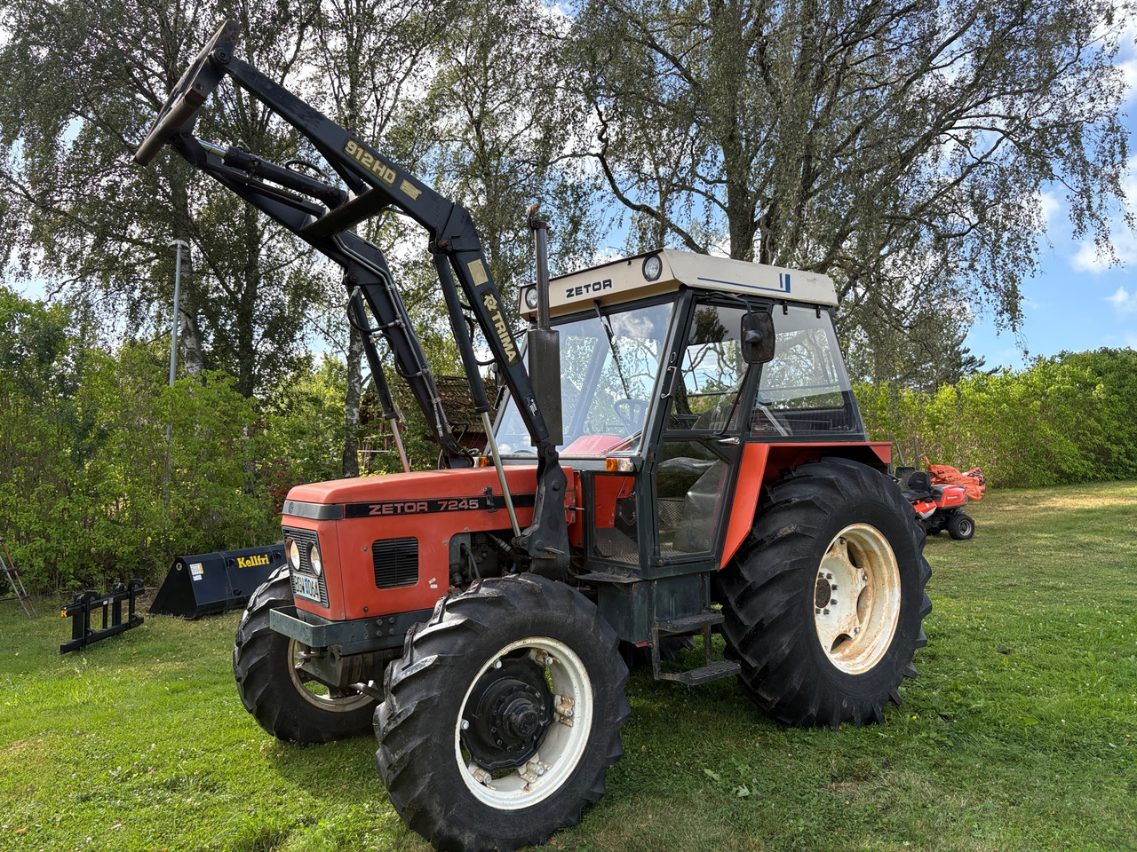 Zetor 7245 - Tracteur agricole: photos 1 Zetor 7245 - Tracteur agricole: photos 1