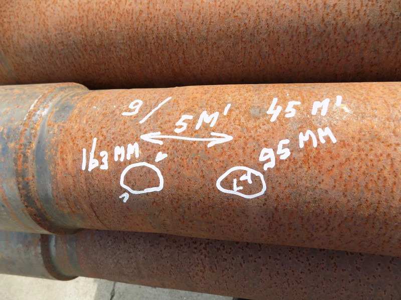 Boorpijpen 5 meter drilling pipe 5 meter - Foreuse: photos 3 Boorpijpen 5 meter drilling pipe 5 meter - Foreuse: photos 3
