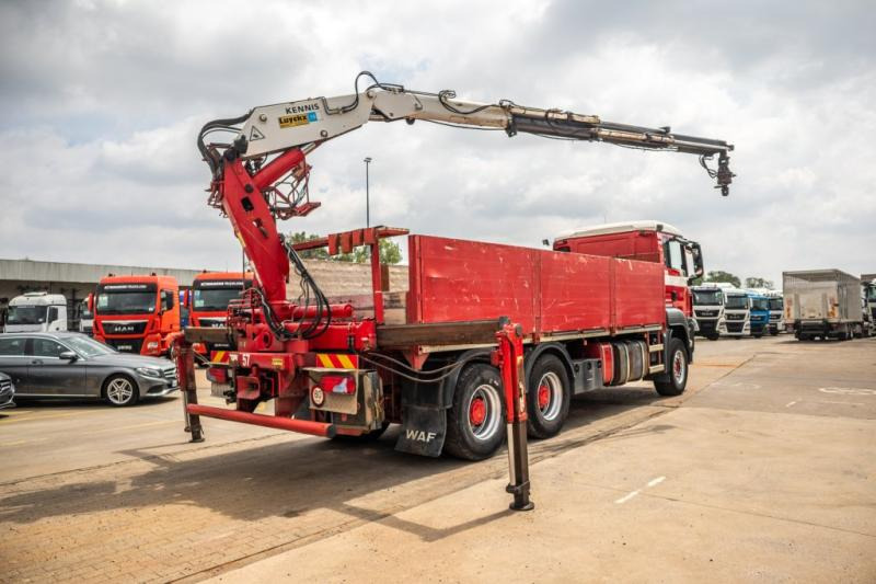 MAN TGS 33.360 BB - KENNIS 16.000 - Camion plateau, Camion grue: photos 3 MAN TGS 33.360 BB - KENNIS 16.000 - Camion plateau, Camion grue: photos 3