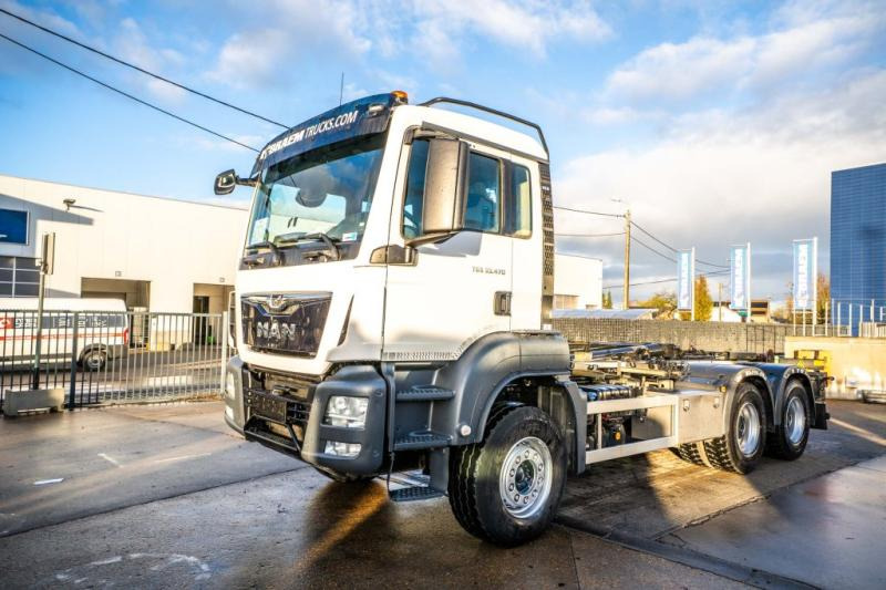 MAN TGS 33.470 BL - 64 456 KM - Camion ampliroll: photos 1 MAN TGS 33.470 BL - 64 456 KM - Camion ampliroll: photos 1