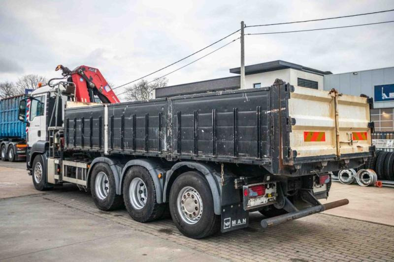 MAN TGS 35.440 BB - HMF 2020K3 - Camion benne, Camion grue: photos 4 MAN TGS 35.440 BB - HMF 2020K3 - Camion benne, Camion grue: photos 4