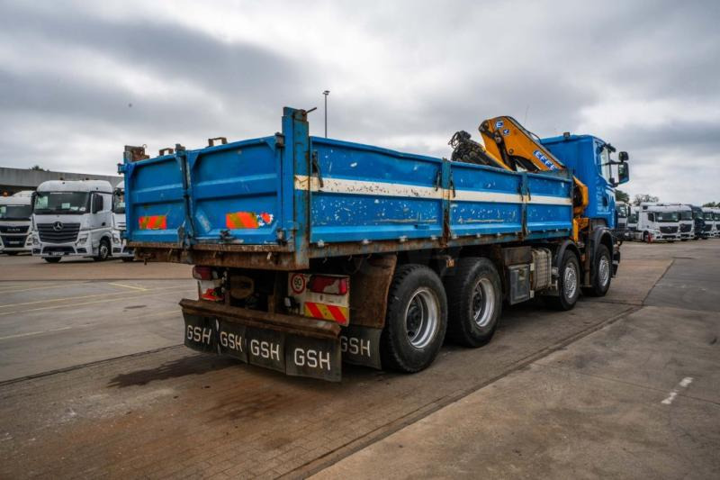 Camion benne, Camion grue Scania R400 - EFFER 210-4S: photos 10