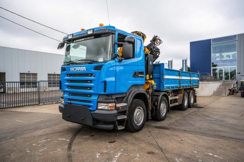Camion benne, Camion grue Scania R400 - EFFER 210-4S: photos 7