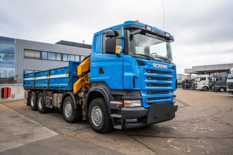 Camion benne, Camion grue Scania R400 - EFFER 210-4S: photos 8