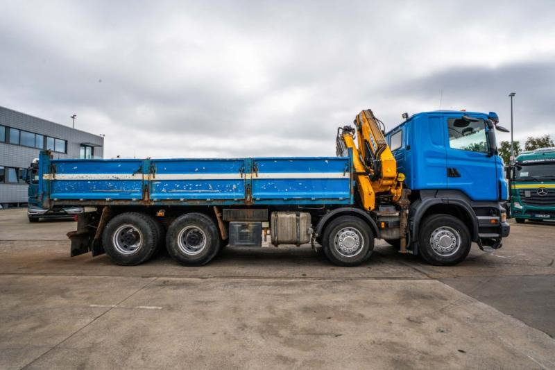 Camion benne, Camion grue Scania R400 - EFFER 210-4S: photos 9