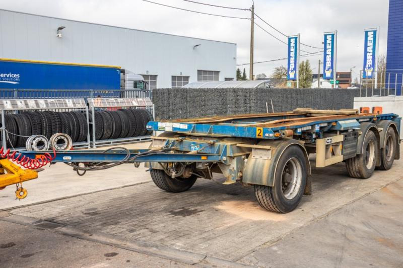 VANHOOL CONTAINER AANHANGER - Remorque ampliroll/ Multibenne: photos 1 VANHOOL CONTAINER AANHANGER - Remorque ampliroll/ Multibenne: photos 1