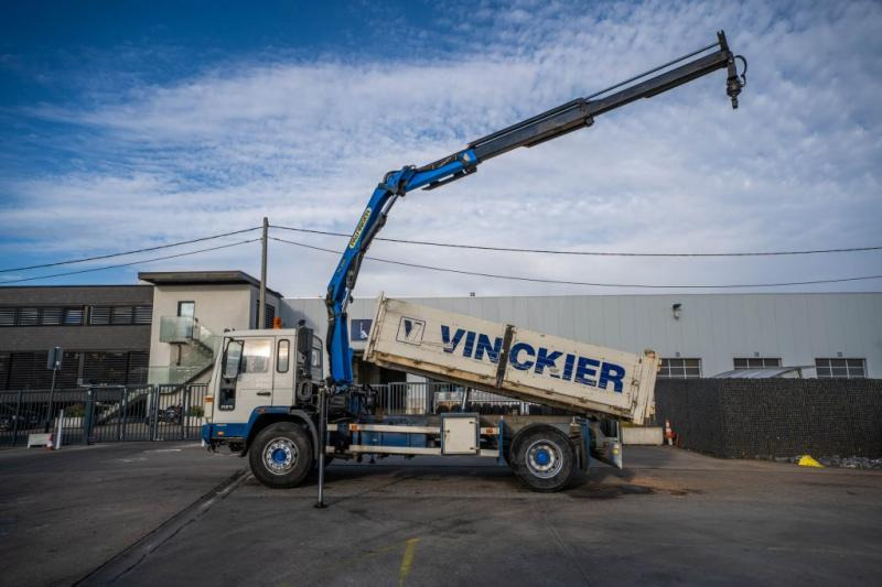 Camion benne, Camion grue Volvo FL 619 - PK 9501: photos 6 Camion benne, Camion grue Volvo FL 619 - PK 9501: photos 6