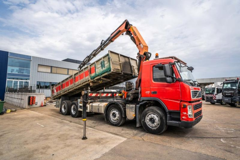Volvo FM 400 - PK 29002/5XHydr. - Camion benne, Camion grue: photos 2 Volvo FM 400 - PK 29002/5XHydr. - Camion benne, Camion grue: photos 2