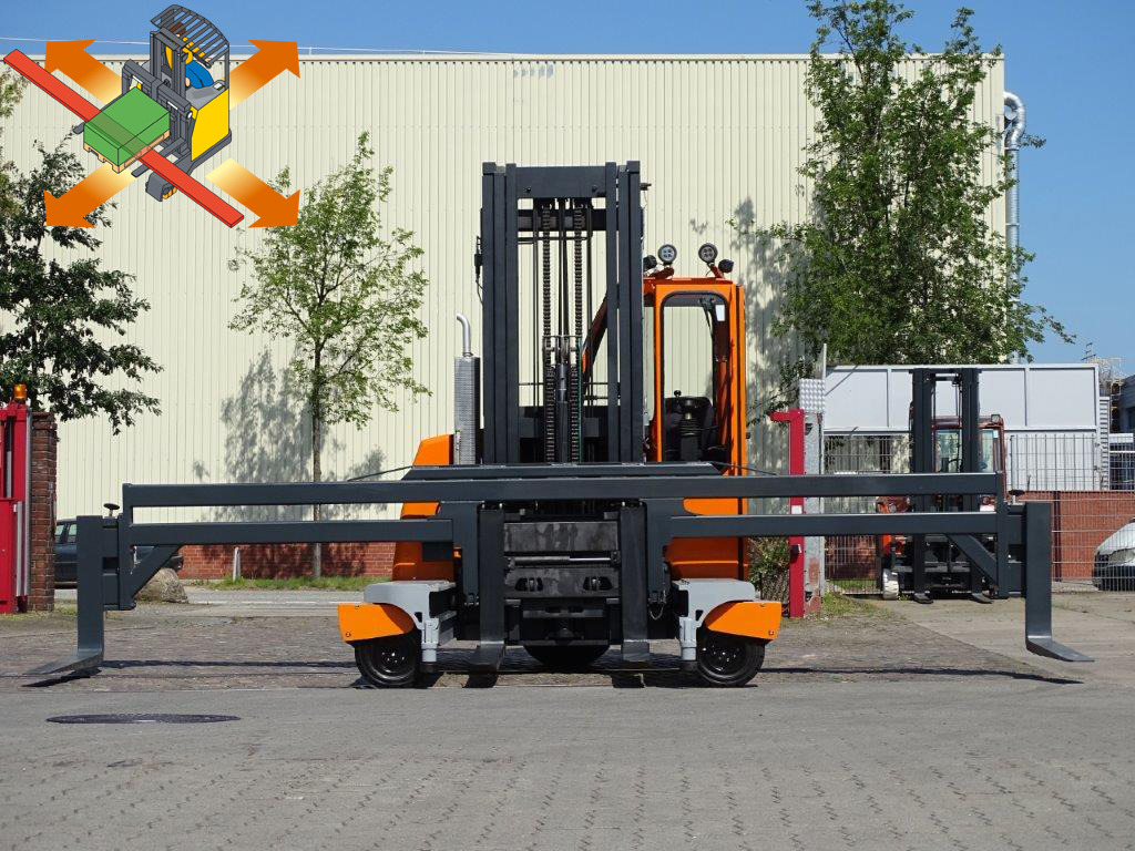 Hubtex DQ45-G - TRAVERSE - Chariot multidirectionnel: photos 1 Hubtex DQ45-G - TRAVERSE - Chariot multidirectionnel: photos 1