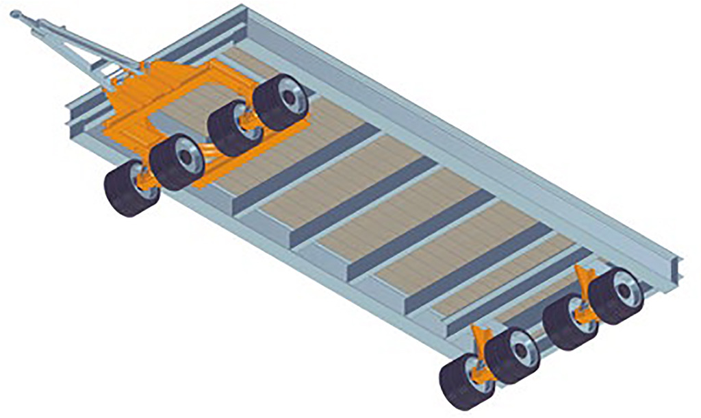 MAFI 1110-4 DFB - Remorque portuaire rolltrailer: photos 2 MAFI 1110-4 DFB - Remorque portuaire rolltrailer: photos 2