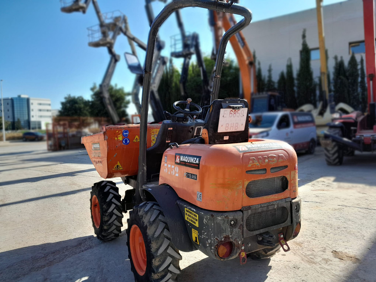 AUSA D150AHA - Mini tombereau: photos 2 AUSA D150AHA - Mini tombereau: photos 2