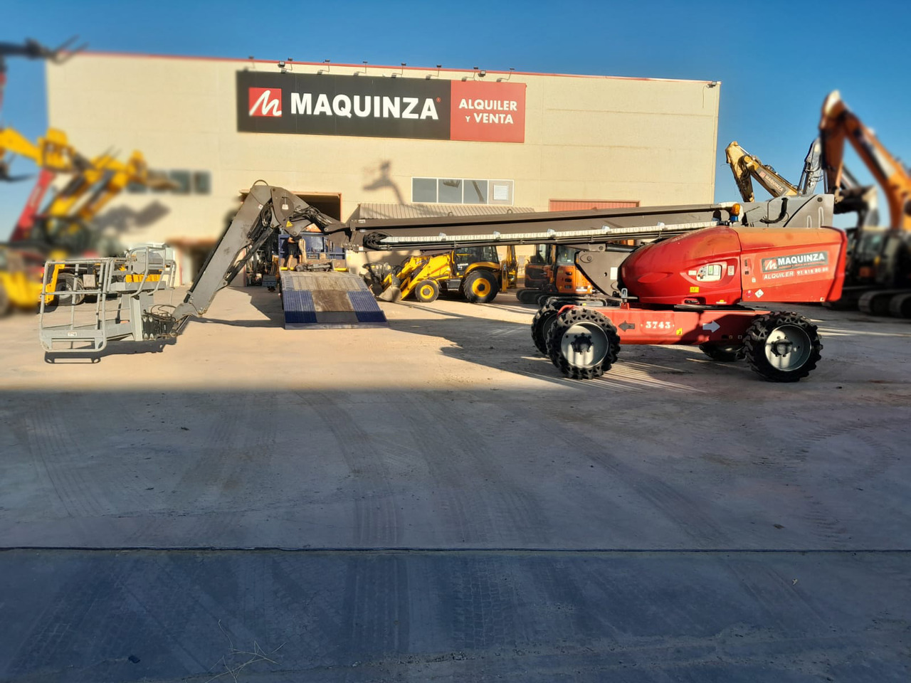 MANITOU 280TJ - Nacelle articulée: photos 5 MANITOU 280TJ - Nacelle articulée: photos 5