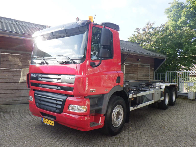 DAF CF 85 410 Euro 5 / Manual / Blad-Lucht / Boogie - Liftas / HTS Kabel / 9 T vooras / Airco - Camion - système de câble: photos 1 DAF CF 85 410 Euro 5 / Manual / Blad-Lucht / Boogie - Liftas / HTS Kabel / 9 T vooras / Airco - Camion - système de câble: photos 1
