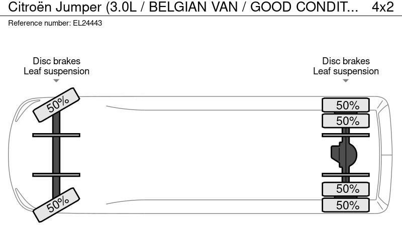 Fourgon utilitaire Citroën Jumper (3.0L / BELGIAN VAN / GOOD CONDITION / EURO 4 / 3 SEATS / L3H2 / AIRCO): photos 18 Fourgon utilitaire Citroën Jumper (3.0L / BELGIAN VAN / GOOD CONDITION / EURO 4 / 3 SEATS / L3H2 / AIRCO): photos 18