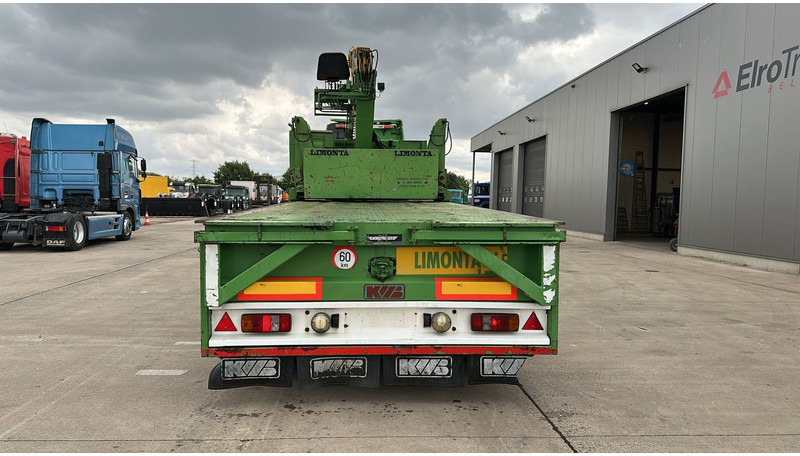 Kwb P-423-STI-R (BE TRAILER / KENNIS 16.000R / GOOD CONDITION / 2X LENKASCHEN) - Semi-remorque plateau: photos 4 Kwb P-423-STI-R (BE TRAILER / KENNIS 16.000R / GOOD CONDITION / 2X LENKASCHEN) - Semi-remorque plateau: photos 4