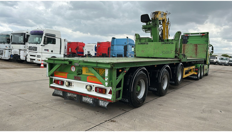 Kwb P-423-STI-R (BE TRAILER / KENNIS 16.000R / GOOD CONDITION / 2X LENKASCHEN) - Semi-remorque plateau: photos 3 Kwb P-423-STI-R (BE TRAILER / KENNIS 16.000R / GOOD CONDITION / 2X LENKASCHEN) - Semi-remorque plateau: photos 3