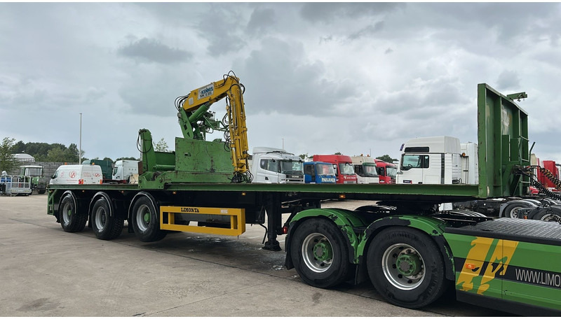 Kwb P-423-STI-R (BE TRAILER / KENNIS 16.000R / GOOD CONDITION / 2X LENKASCHEN) - Semi-remorque plateau: photos 2 Kwb P-423-STI-R (BE TRAILER / KENNIS 16.000R / GOOD CONDITION / 2X LENKASCHEN) - Semi-remorque plateau: photos 2