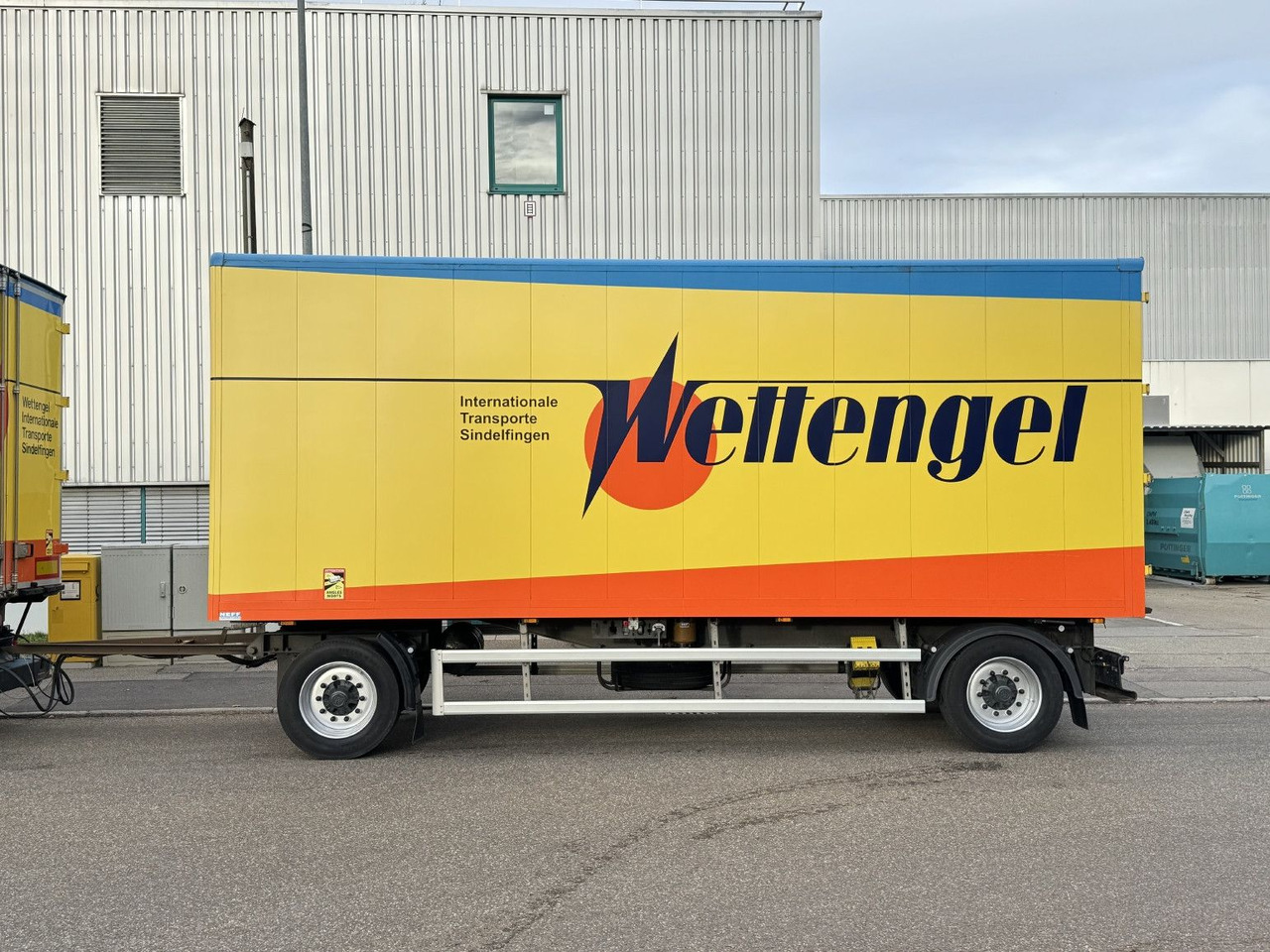 Ackermann KA-F 14 14t Alu-Möbelkoffer 7,2m BPW Luft ZS - Remorque fourgon: photos 2 Ackermann KA-F 14 14t Alu-Möbelkoffer 7,2m BPW Luft ZS - Remorque fourgon: photos 2