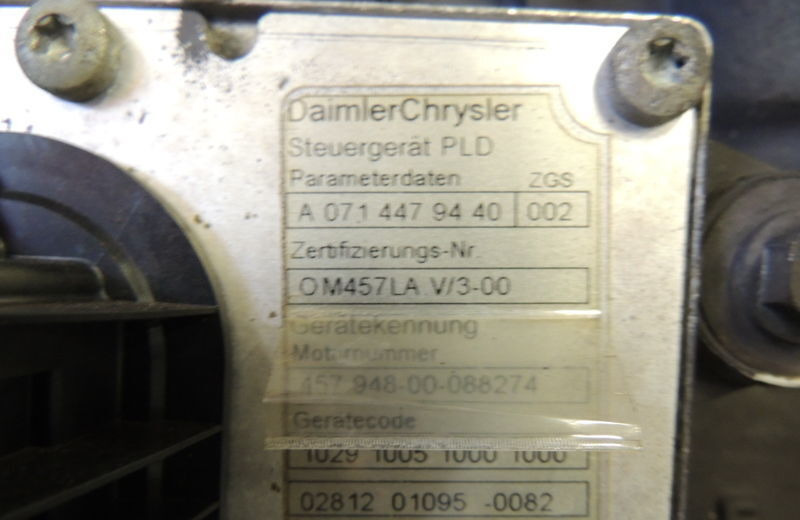 Mercedes-Benz OM457LA E5 for Mercedes-Benz AXOR truck for parts - Moteur pour Camion: photos 4 Mercedes-Benz OM457LA E5 for Mercedes-Benz AXOR truck for parts - Moteur pour Camion: photos 4