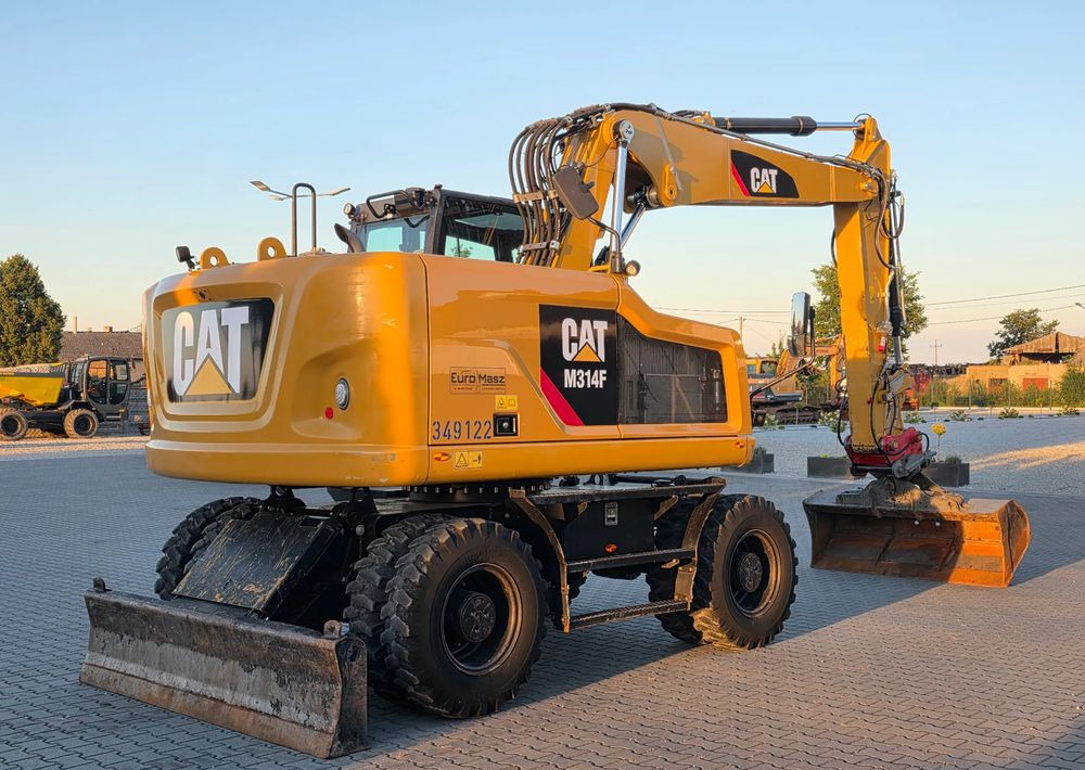 Caterpillar M314F, 2018 ROK, 4200 MTH, 2 ŁYŻKI - Pelle sur pneus: photos 5 Caterpillar M314F, 2018 ROK, 4200 MTH, 2 ŁYŻKI - Pelle sur pneus: photos 5