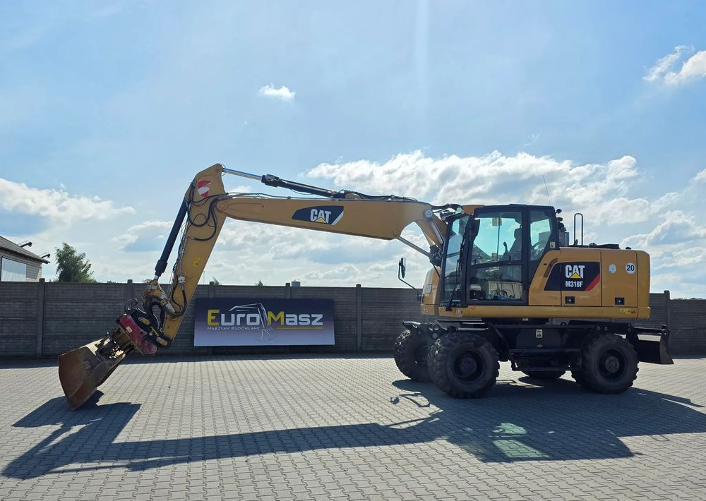 Caterpillar M318F, 2016 ROK, 5600 MOTOGODZIN !!! - Pelle sur pneus: photos 1 Caterpillar M318F, 2016 ROK, 5600 MOTOGODZIN !!! - Pelle sur pneus: photos 1