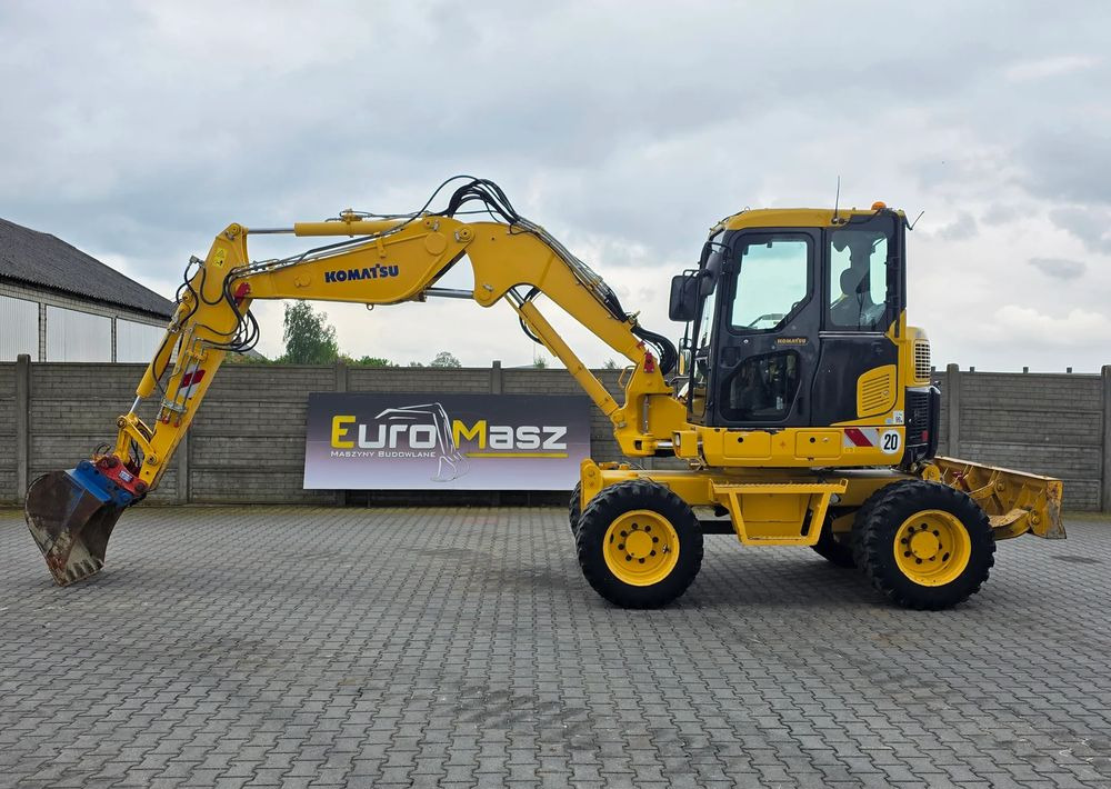 Komatsu PW 98MR-8, 2017 ROK, 5200 MTH, BEZ DPF i ADBLUE - Pelle sur pneus: photos 2 Komatsu PW 98MR-8, 2017 ROK, 5200 MTH, BEZ DPF i ADBLUE - Pelle sur pneus: photos 2