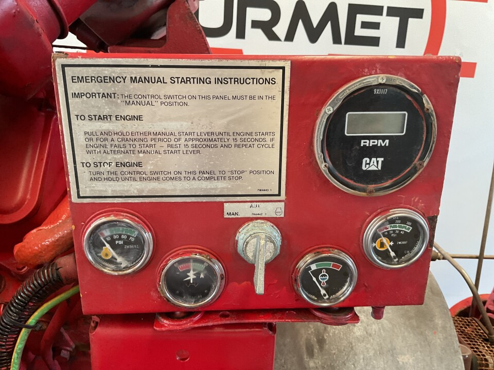 Caterpillar 3412, power unit/waterpump (1) - Pompe à eau: photos 4 Caterpillar 3412, power unit/waterpump (1) - Pompe à eau: photos 4