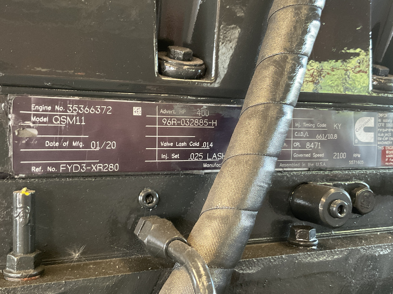 Cummins QSM11, brand new diesel engine. CPL 8471 - Moteur: photos 5 Cummins QSM11, brand new diesel engine. CPL 8471 - Moteur: photos 5